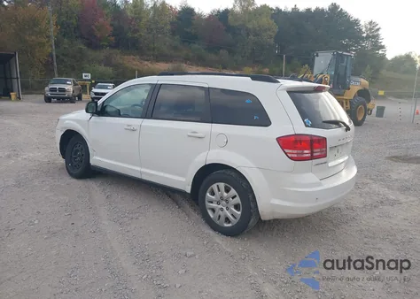 2017 Dodge Journey Se из США, поврежденный, VIN 3C4PDCAB1HT545398